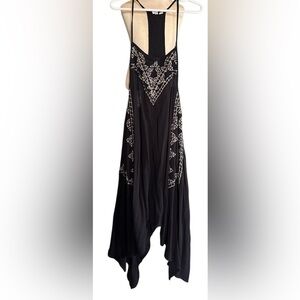 Rip Curl Black Embroidered top